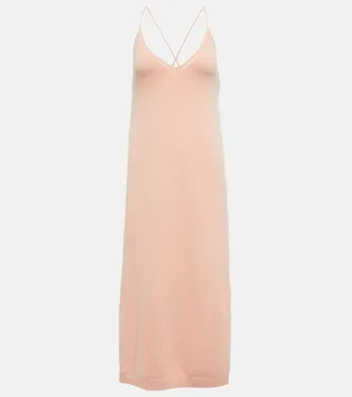 Cashmere midi dress