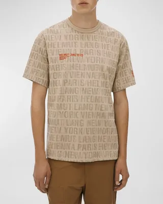 Men's Repeat-Logo Crew T-Shirt