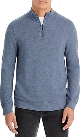 Rails Gavin Regular Fit Quarter Zip Sweater