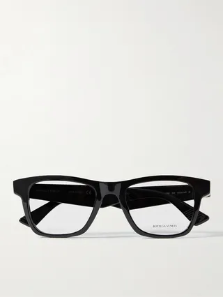 Square-Frame Acetate Optical Glasses
