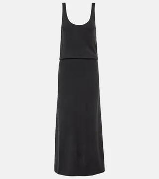 Wool midi dress