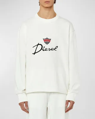 Men's S-Macsless Crown Logo Sweatshirt