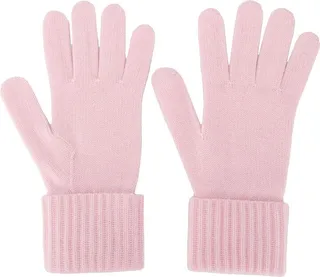 Ribbed Cashmere Gloves