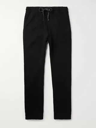 Straight-Leg Supima Cotton-Jersey Sweatpants