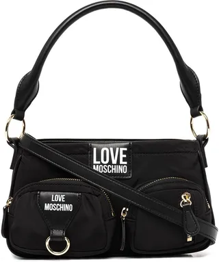 Logo-Patch Crossbody Bag