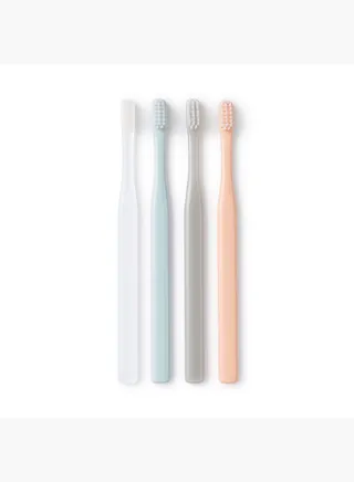 Polypropylene Toothbrush 4 Colours Set