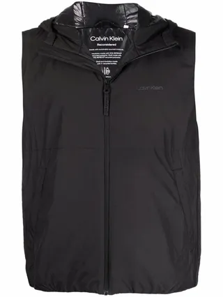 Hooded Zip-Up Vest