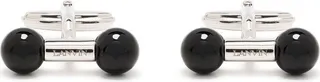 Engraved Onyx Cufflinks