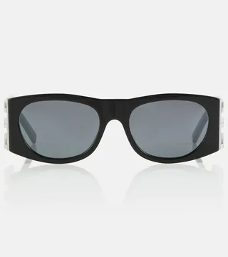 4G rectangular sunglasses