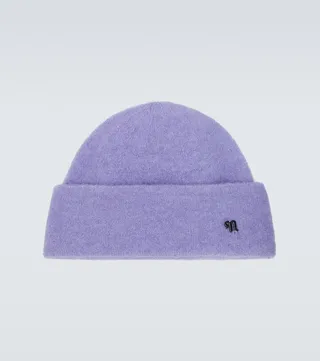 Kendra alpaca wool-blend beanie