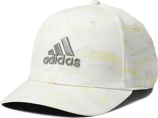 adidas Golf Tour Printed Hat (White) Caps