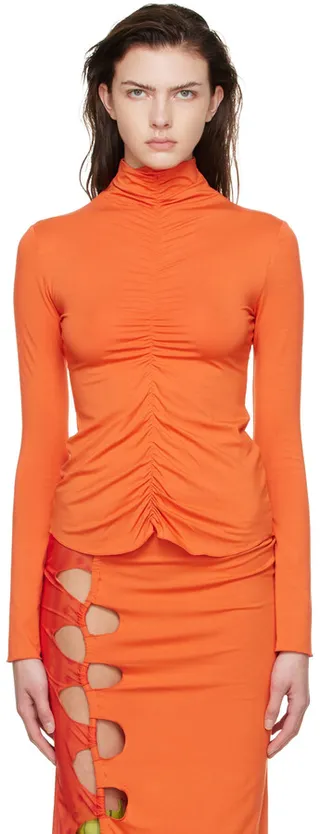 AVAVAV Orange Everyday Turtleneck