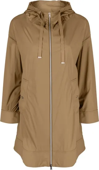 Hooded Zip-Up Parka