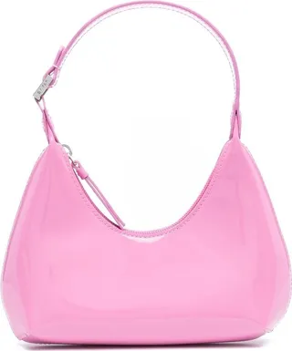 Baby Amber patent leather shoulder bag