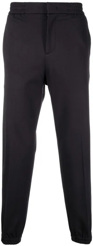 Mid-Rise Tapered Trousers