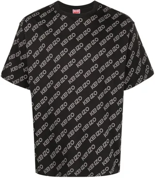 logo-print cotton T-shirt