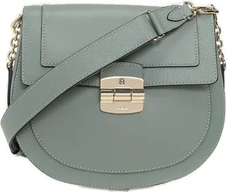 Furla Club Logo Detailed Crossbody Bag