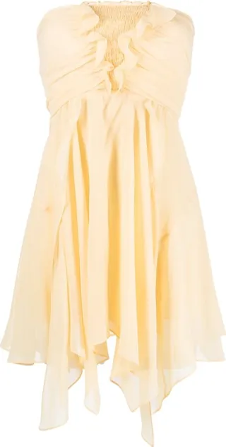 Ruffle-Detail Minidress
