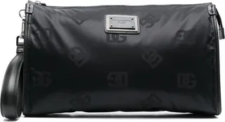 Logo-Plaque Wash Bag