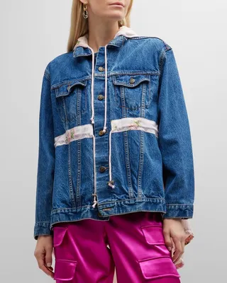Oasis Denim Anorak Jacket - Limited Edition