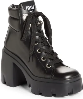 Lug Sole Combat Boot
