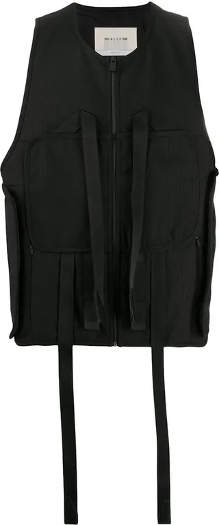 Strap-Detail Bullet Vest