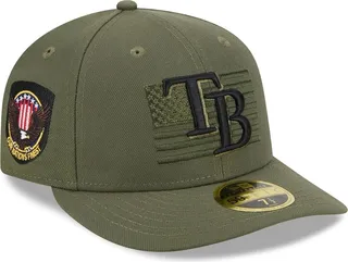 Men's New Era Green Tampa Bay Rays 2023 Armed Forces Day Low Profile 59FIFTY Fitted Hat