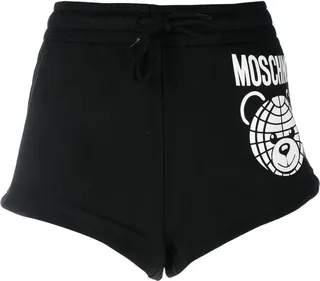 Logo Print Mini Shorts