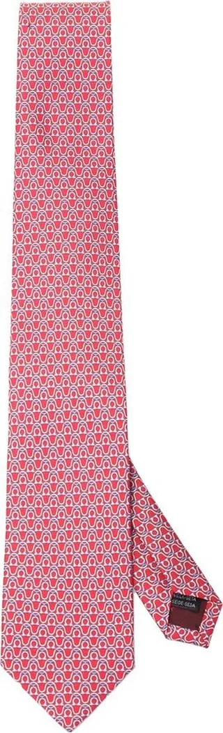 Salvatore Ferragamo Graphic Patterned Tie