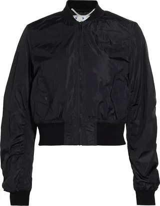 Diagonal Bomber Jacket