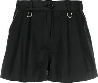 Pleat-Detail Shorts