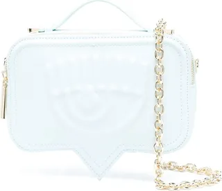 Eyelink chain-link crossbody bag