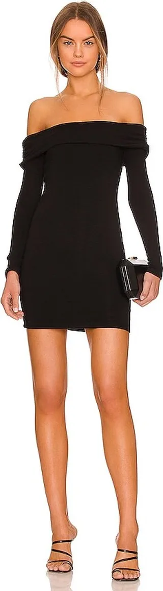 Supersoft Off Shoulder Mini Dress