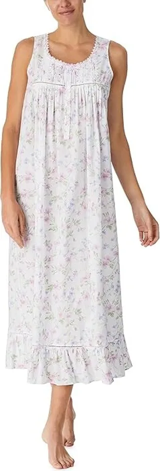 Eileen West Sleeveless Ballet Gown (Spring Garden) Women's Pajama