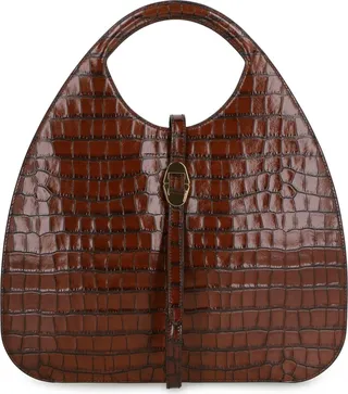 Cosima Croco Leather Tote
