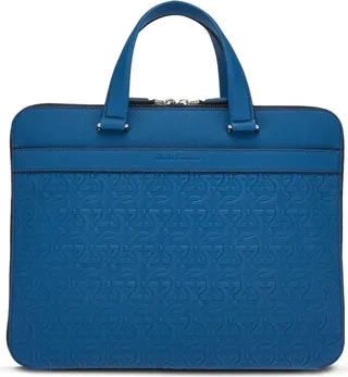 FERRAGAMO- Leather Briefcase