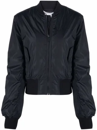 Swimming Man-logo bomber jacket