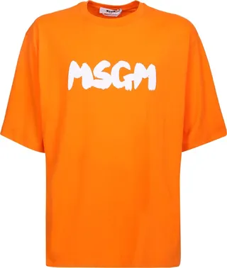 Bold Logo Orange T-shirt