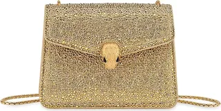 Serpenti Crystal Dust Crossbody Bag