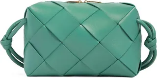 Bottega Veneta Small Leather Cassette Camera Bag