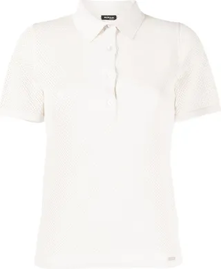 Silk Polo Top
