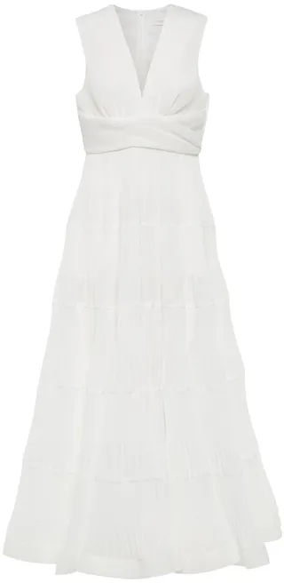 Postcard organdie midi dress