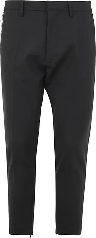 Dsquared2 Logo Printed Cropped Trousers