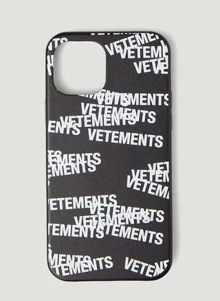 Vetements Logo Stamped iPhone 12 Pro Case