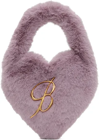 Blumarine Purple Heart Bag