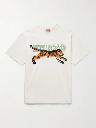 Logo-Embroidered Cotton-Jersey T-Shirt