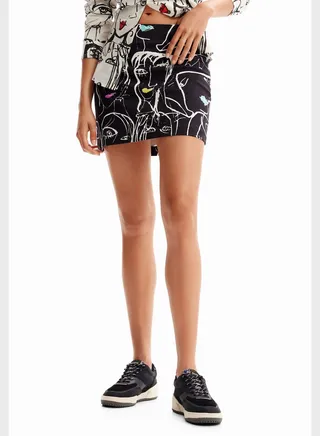 Graphic Detail Skirt