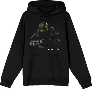 Halo Infinite Men’s Black Hoodie-3XL