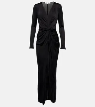 Mira jersey midi dress
