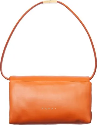 Marni Padded Foldover Top Crossbody Bag